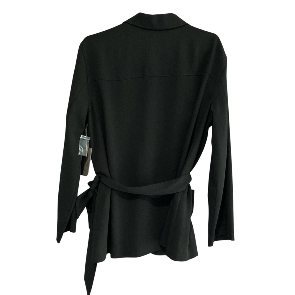 Vince Camuto Black Belted Blazer Elegant – Size M – NWT - Picture 7 of 14